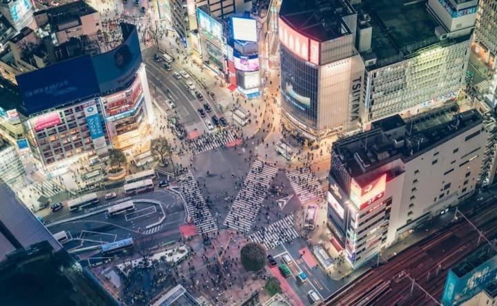 Hotel apartamentowy S2 Shibuya House 850m From Shibuya Sta